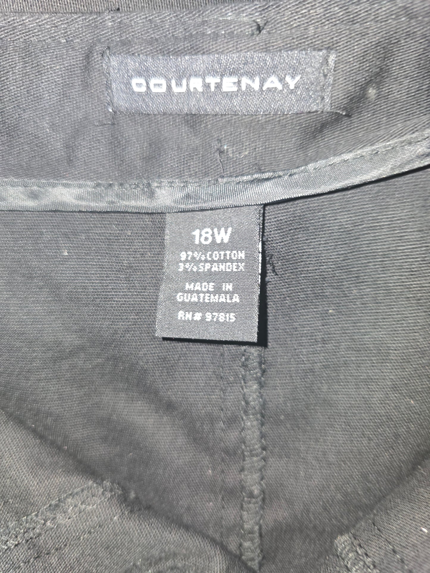 Pre-loved Black A-Line Skirt - Seamed Details & Flared Hem