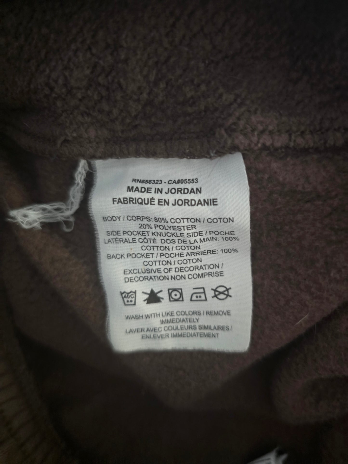 Classic Comfort: Pre-Loved Brown Nike Fleece Joggers (Men's Medium)