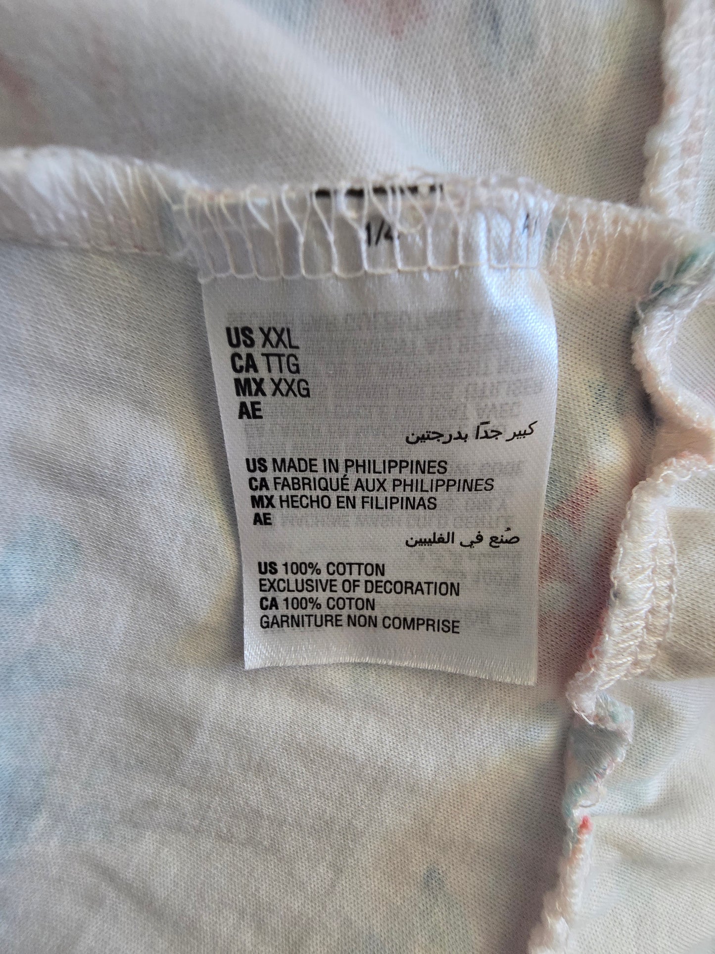 Charming & Cozy: Pre-Loved Charter Club Intimates Floral Nightgown with Pockets (Women's XXL)