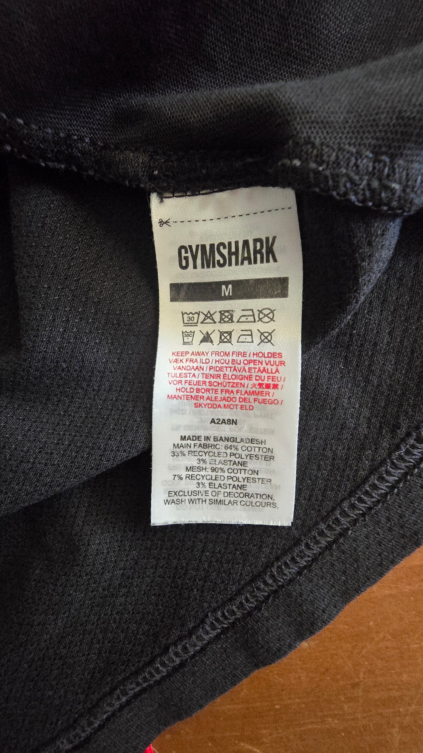 Performance Ready: Pre-Loved Gymshark Black Short Sleeve Performance Shirt (Men's Medium)