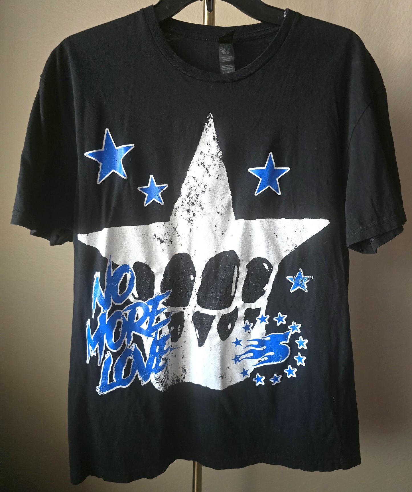 Members Only Tee "No More Love" & Blue Flames