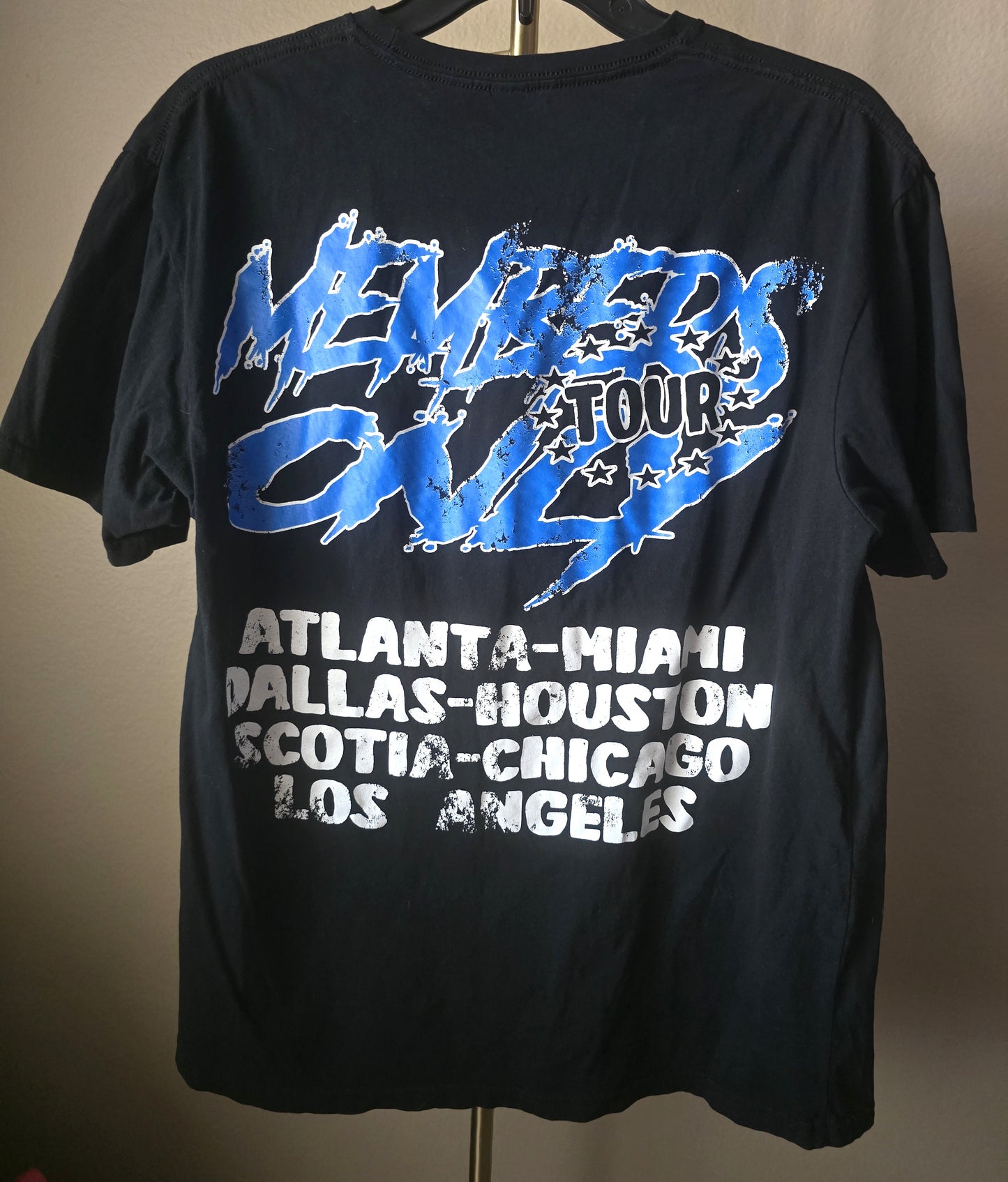 Members Only Tee "No More Love" & Blue Flames