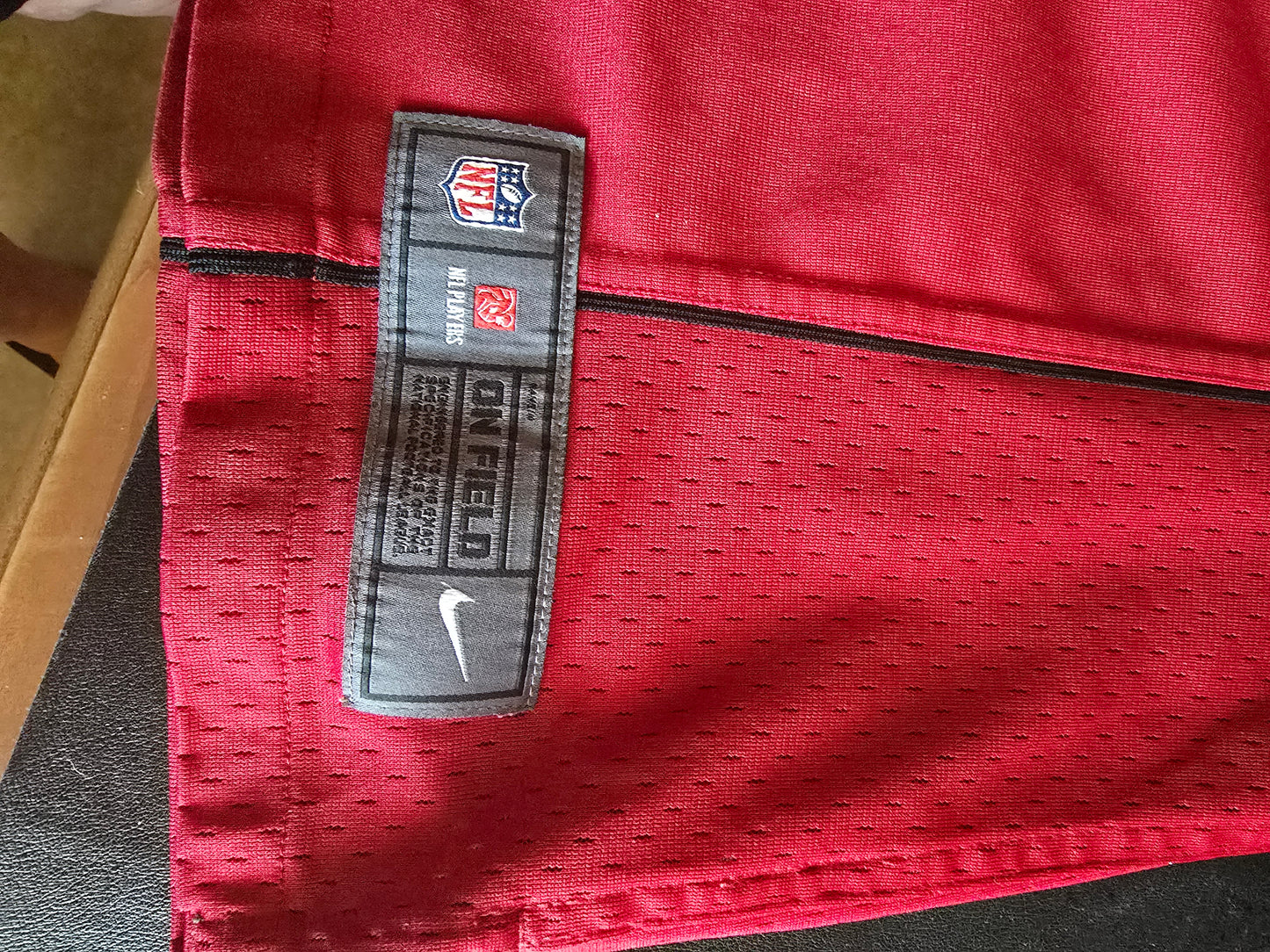 Pre-loved Red Football Jersey - #4 Kolb - Arizona Teamwear