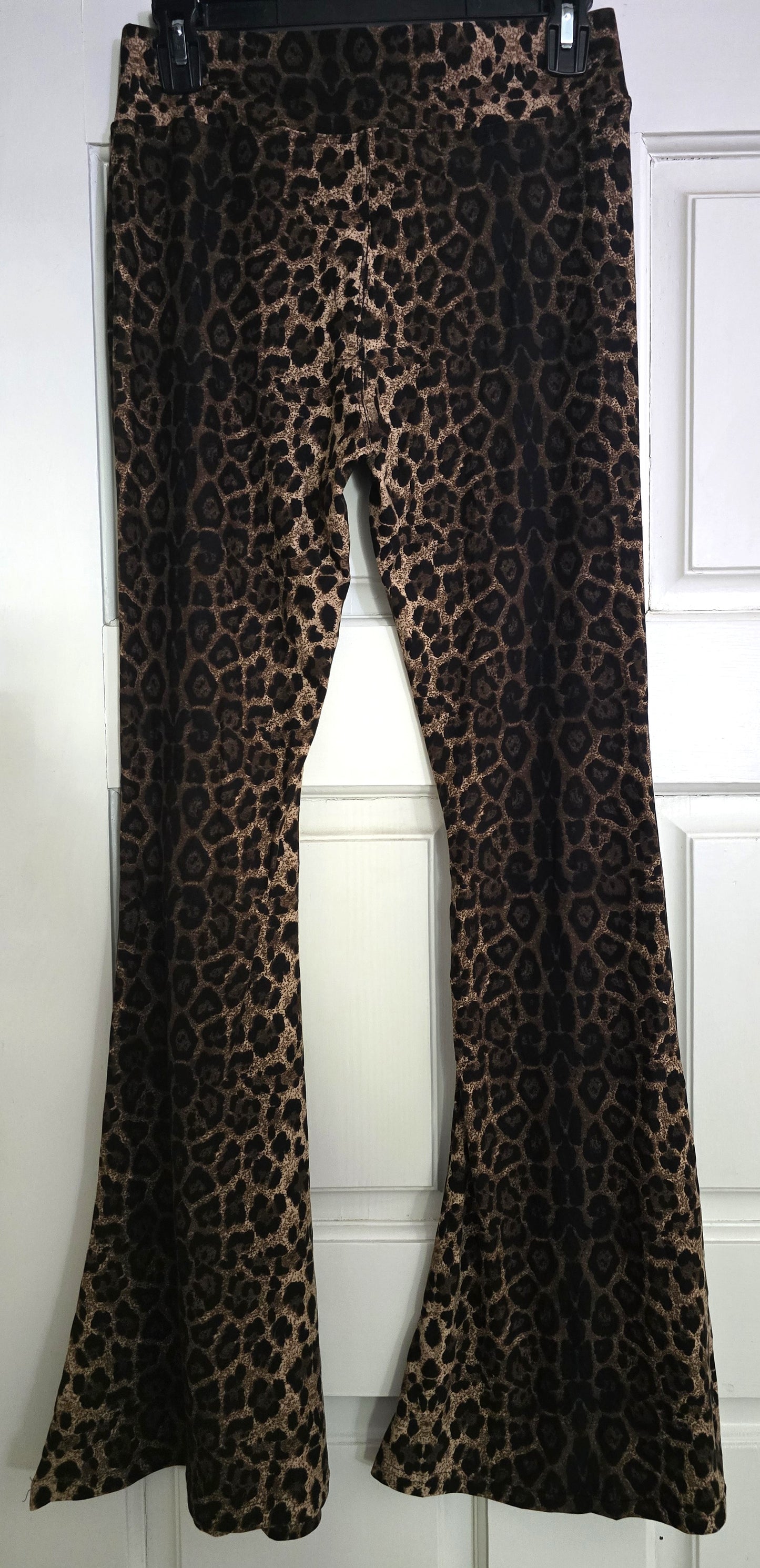 New with Tags Leopard Print Flare Pants - Statement Style
