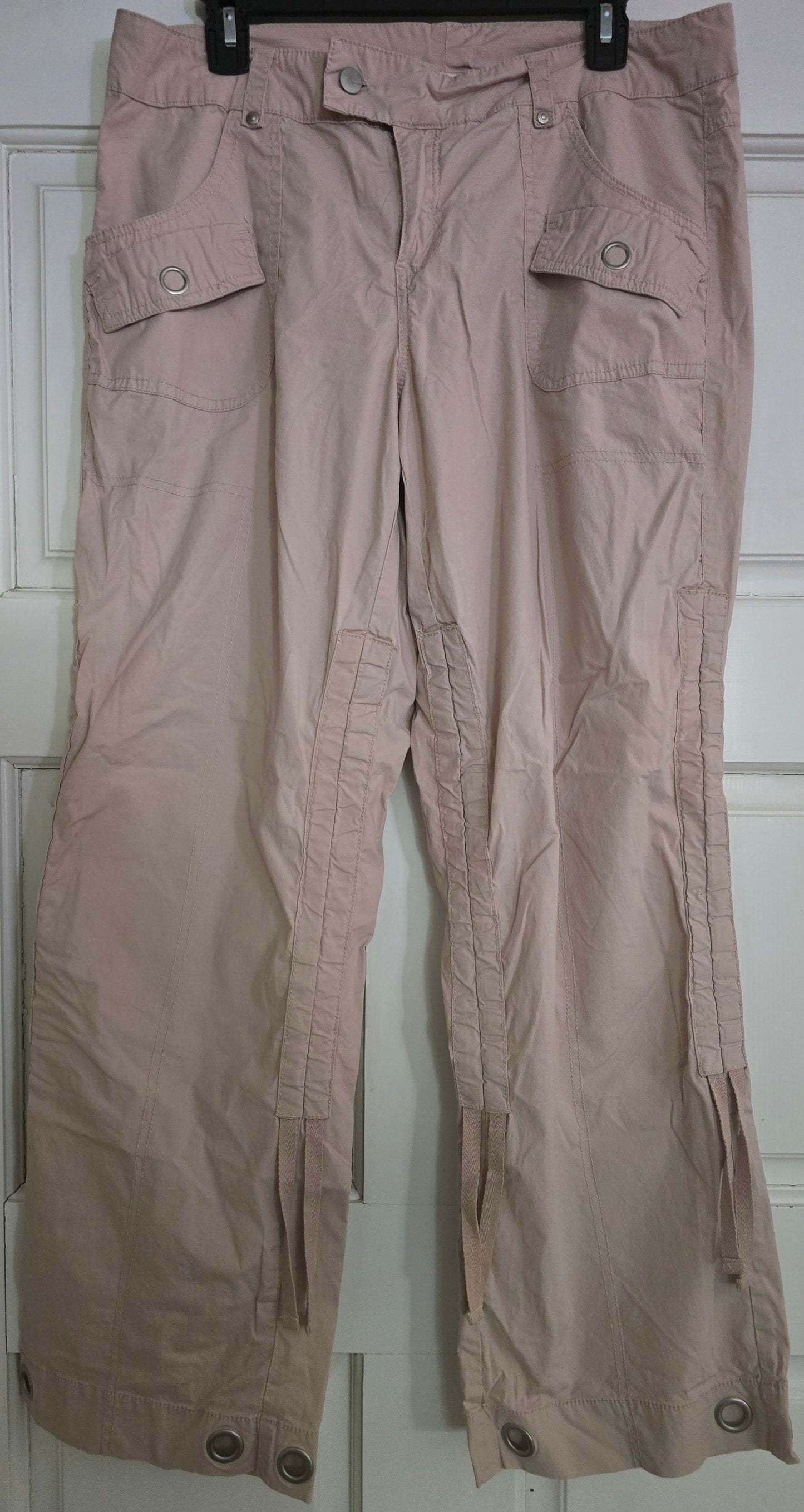 Pre-loved Tan Convertible Cargo Pants - Full Length to Capri