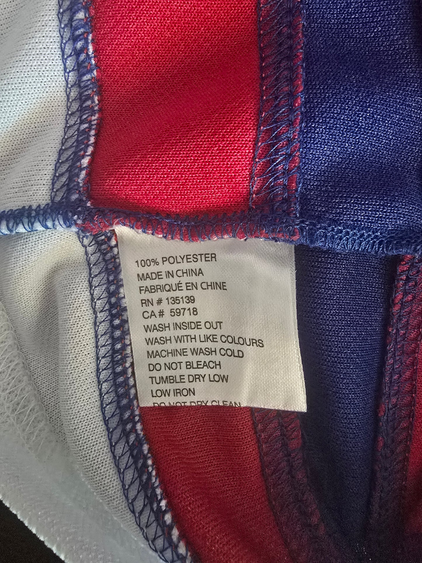 Pre-loved New England Patriots #12 Brady Hockey Jersey Style - Patriot Logo