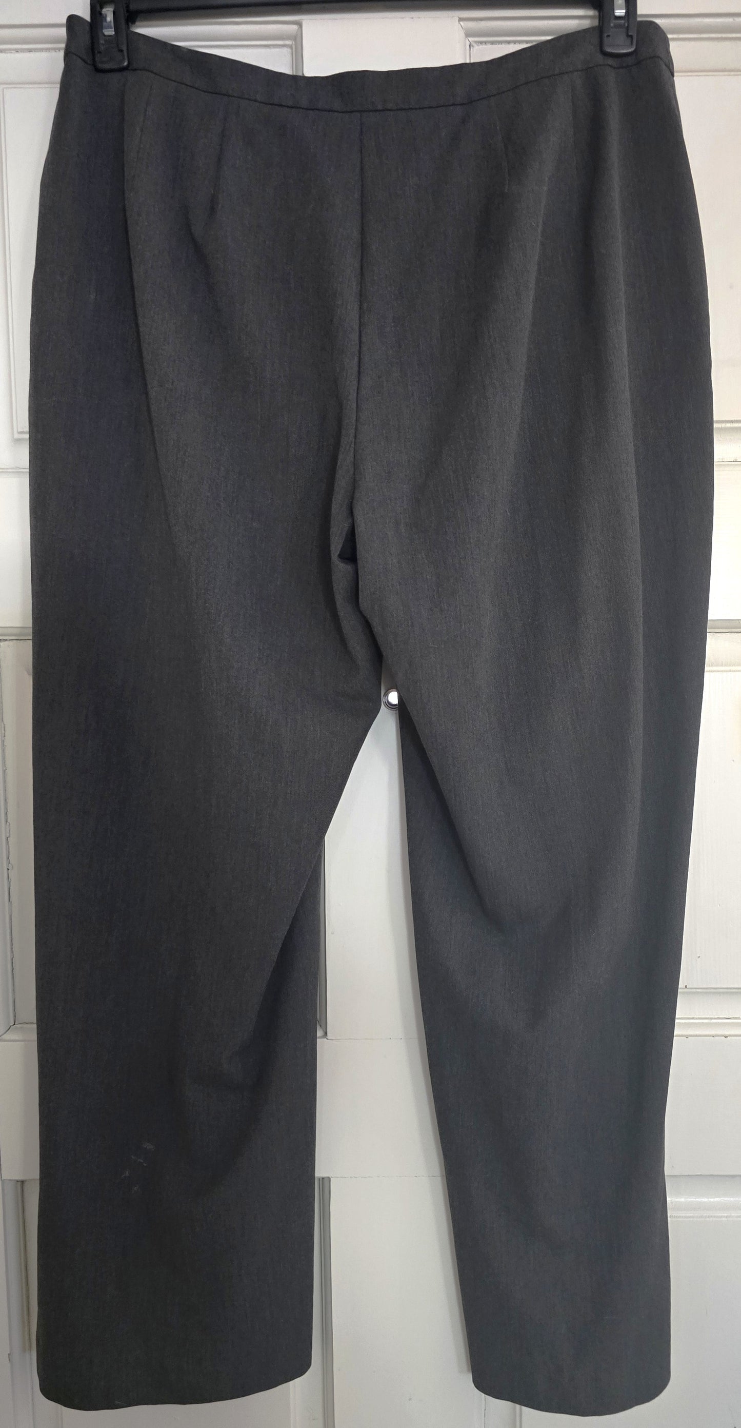 Pre-loved Jones of New York Grey Dress Pants - Classic Straight Leg