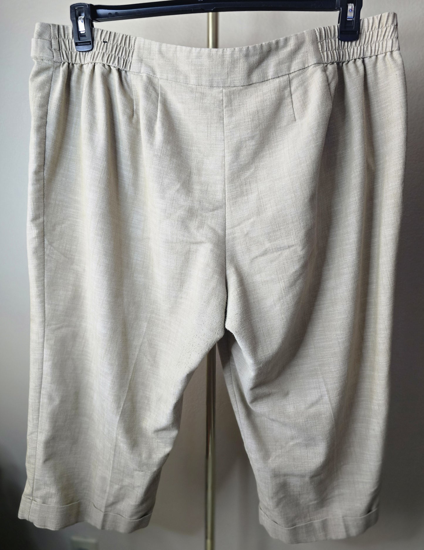 Pre-loved Zac & Rachel Linen Blend Capris - Resort Wear