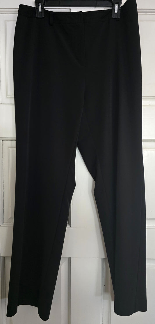 Pre-loved Nine & Company Black Stretch Dress Pants - Polyester Spandex Blend