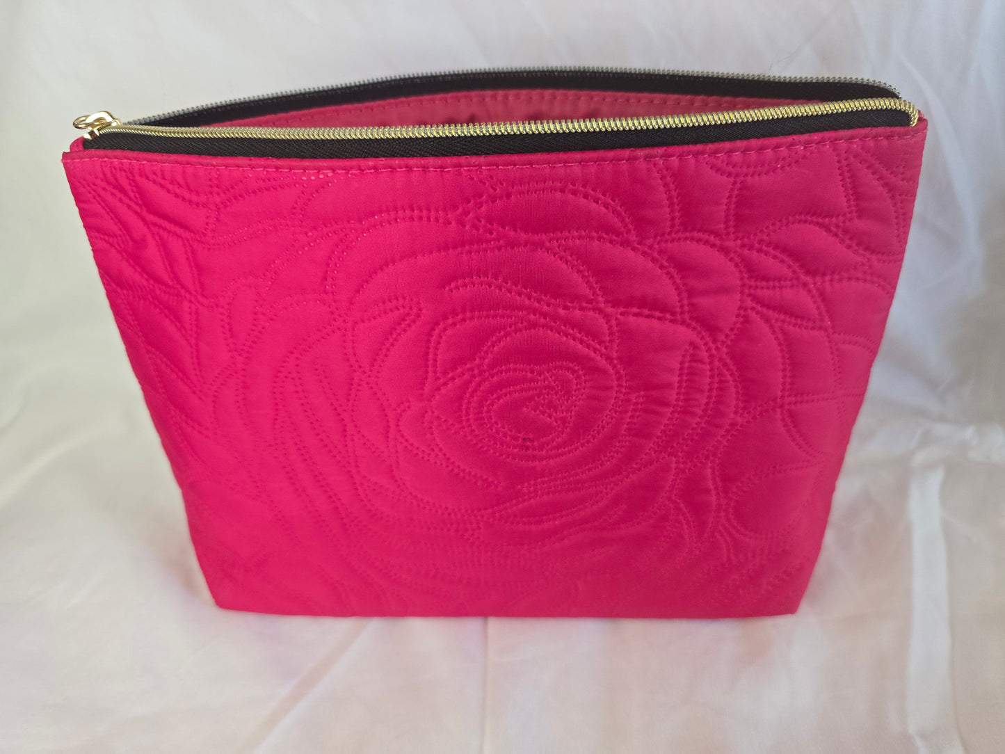 New Lancôme Fuchsia Pink Makeup Bag / Cosmetic Pouch