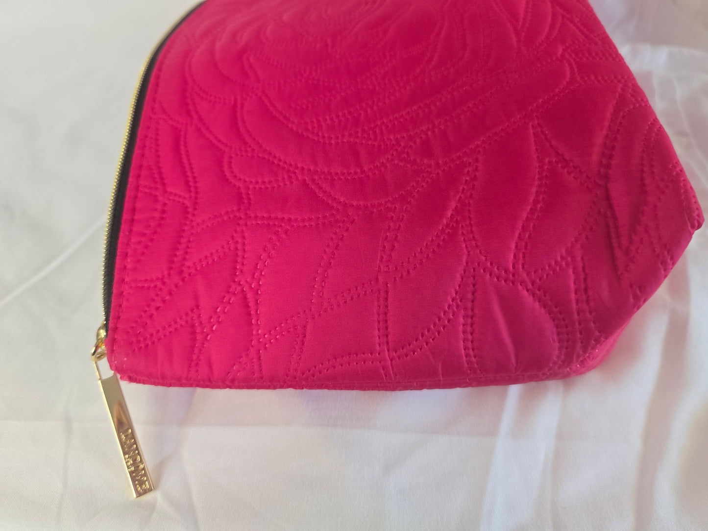 New Lancôme Fuchsia Pink Makeup Bag / Cosmetic Pouch