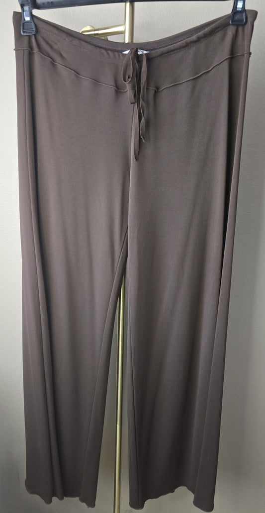 Pre-loved Studio M Brown Lounge Pants (Size L) - Drawstring Waist