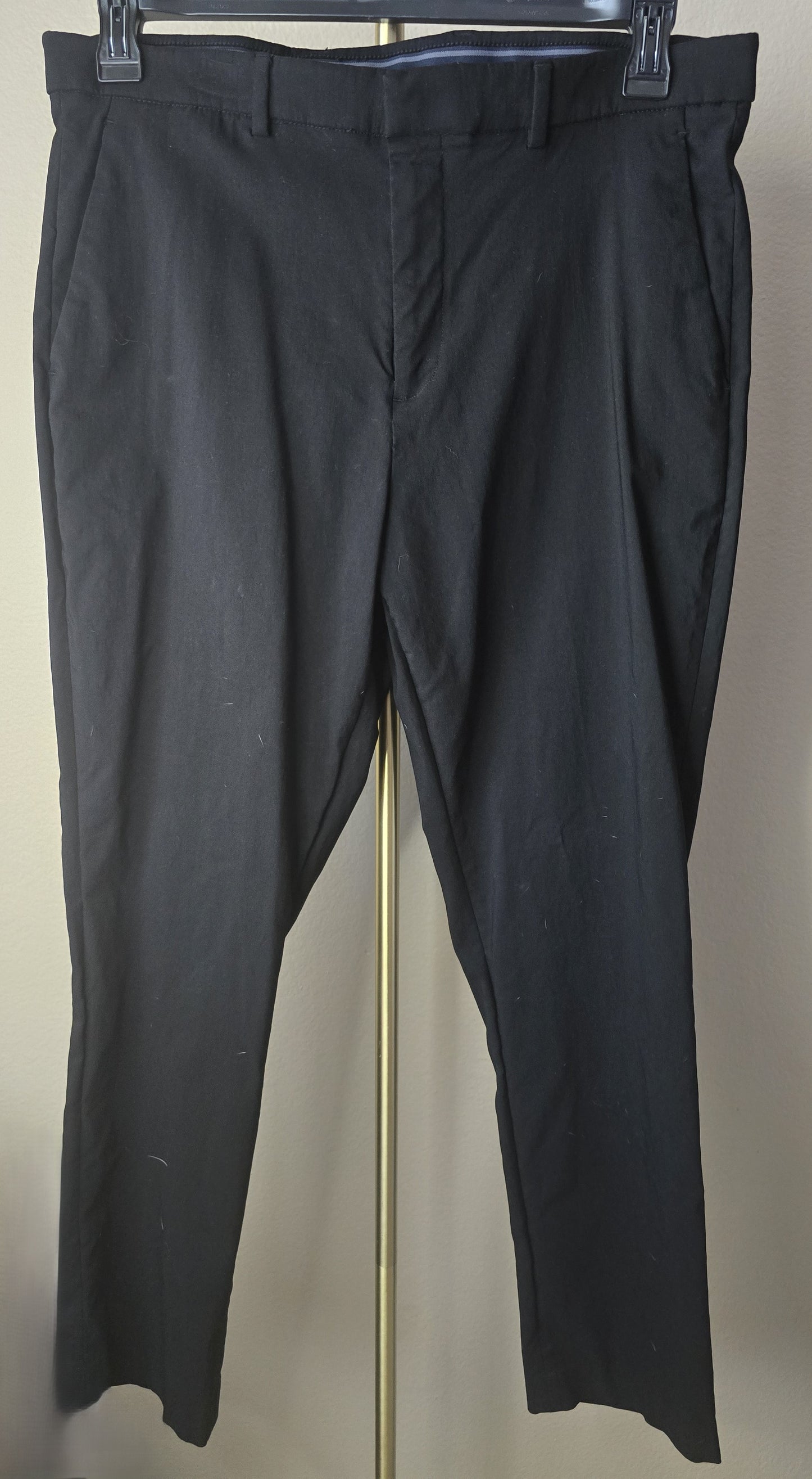 re-loved Perry Ellis Black Dress Pants (Size 36x30) - Viscose Blend