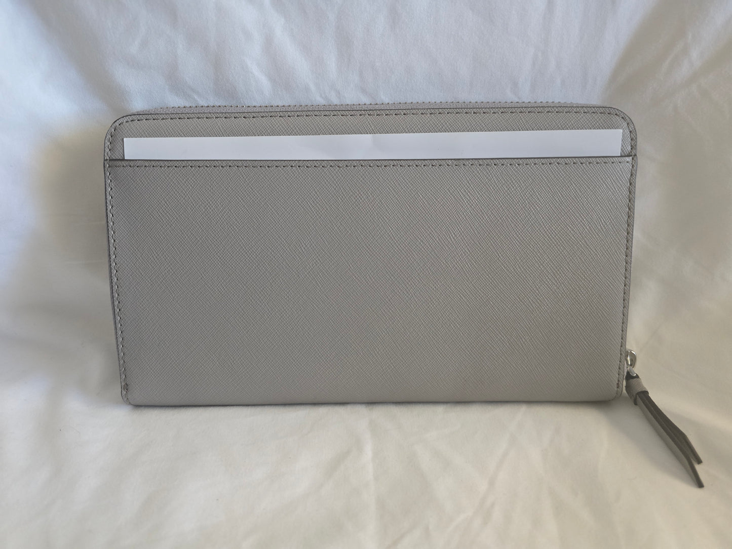 Kate Spade New York Black Saffiano Leather Large Bifold Wallet - Gold Hardware