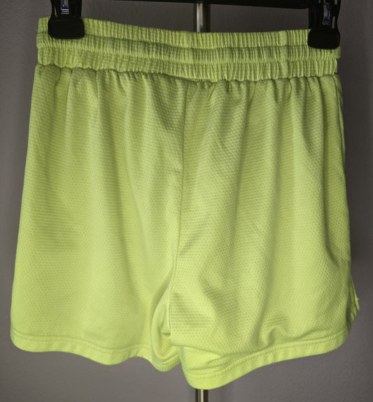 Bold & Bright: Pre-Loved Kill Crew Neon Yellow Athletic Shorts (Men's Medium)