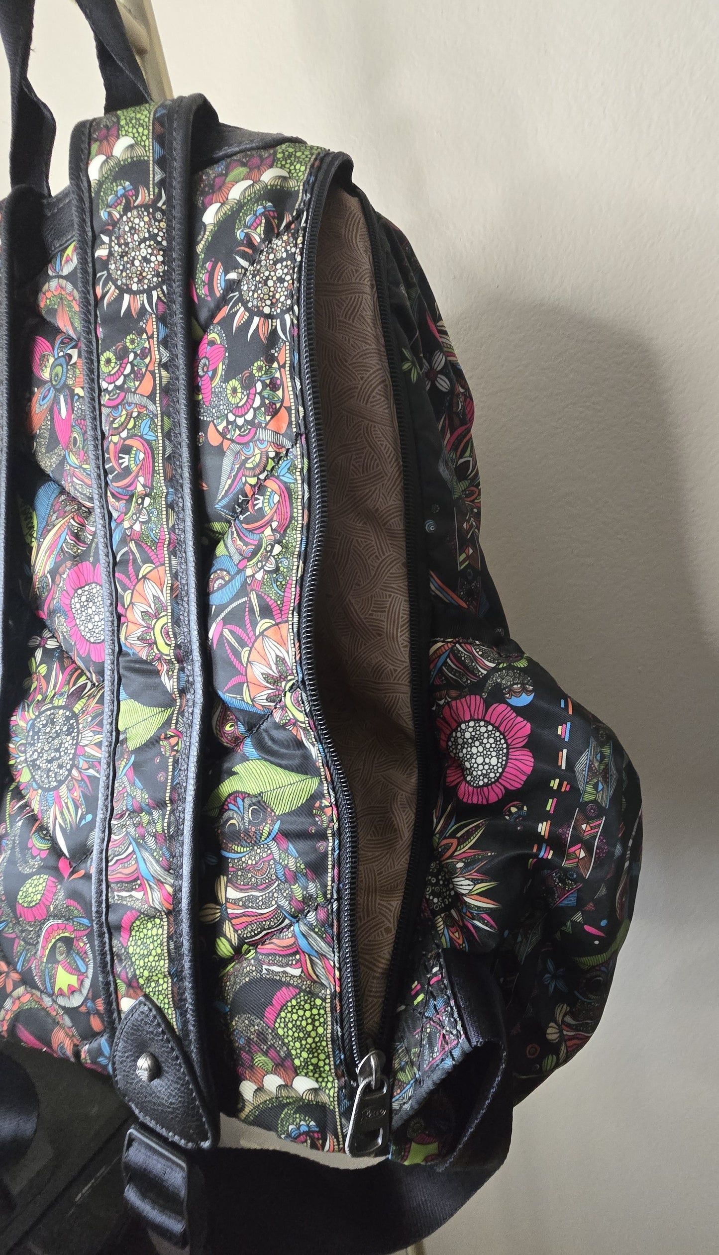Artistic & Practical: Pre-Loved Sakroots Floral Backpack