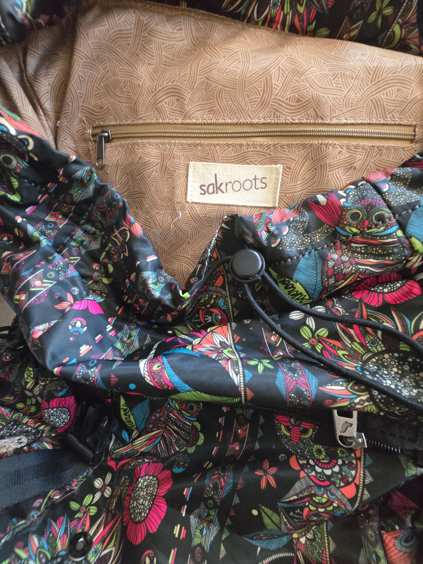 Artistic & Practical: Pre-Loved Sakroots Floral Backpack
