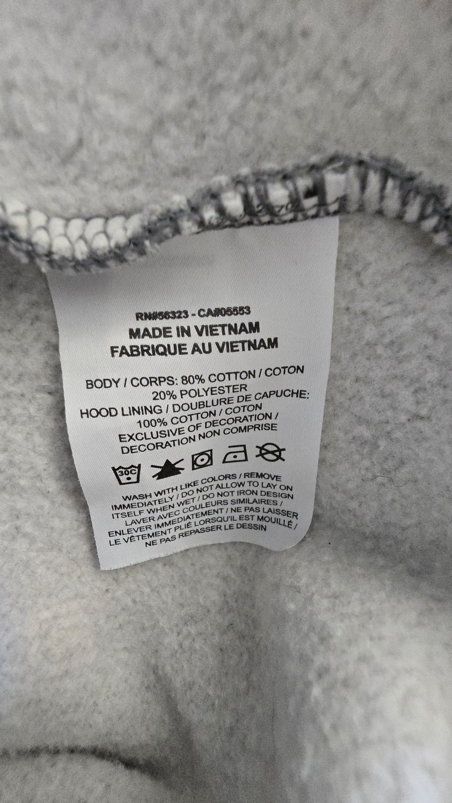 Iconic Comfort: Pre-Loved Jordan Brand Grey Pullover Hoodie (Men's Large)