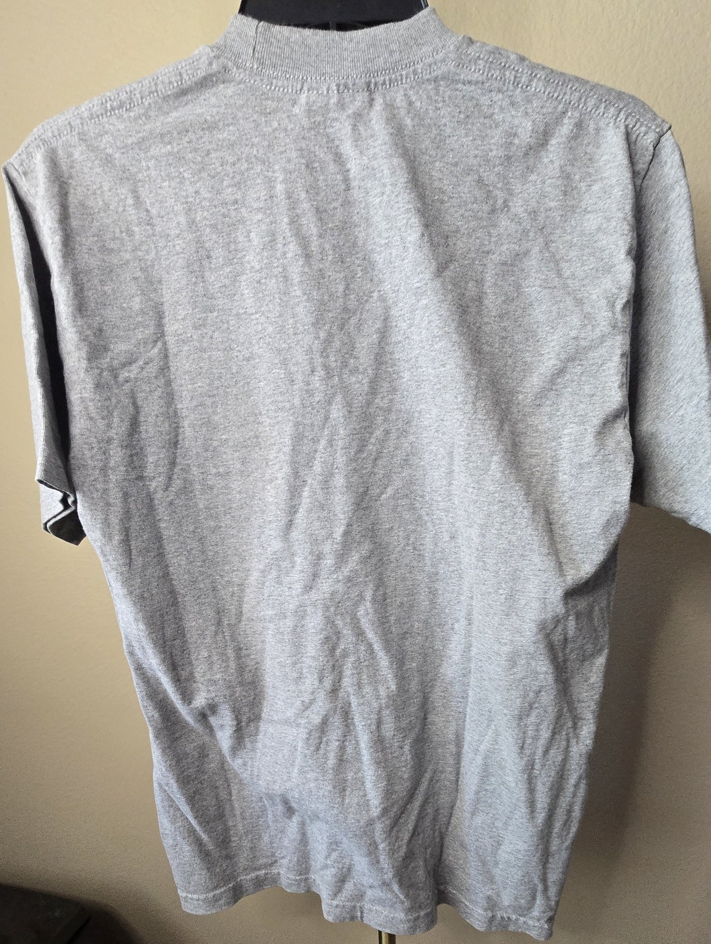 Reliable Comfort: Pre-Loved Pro Club Heavyweight Grey T-Shirt (Men's Medium)