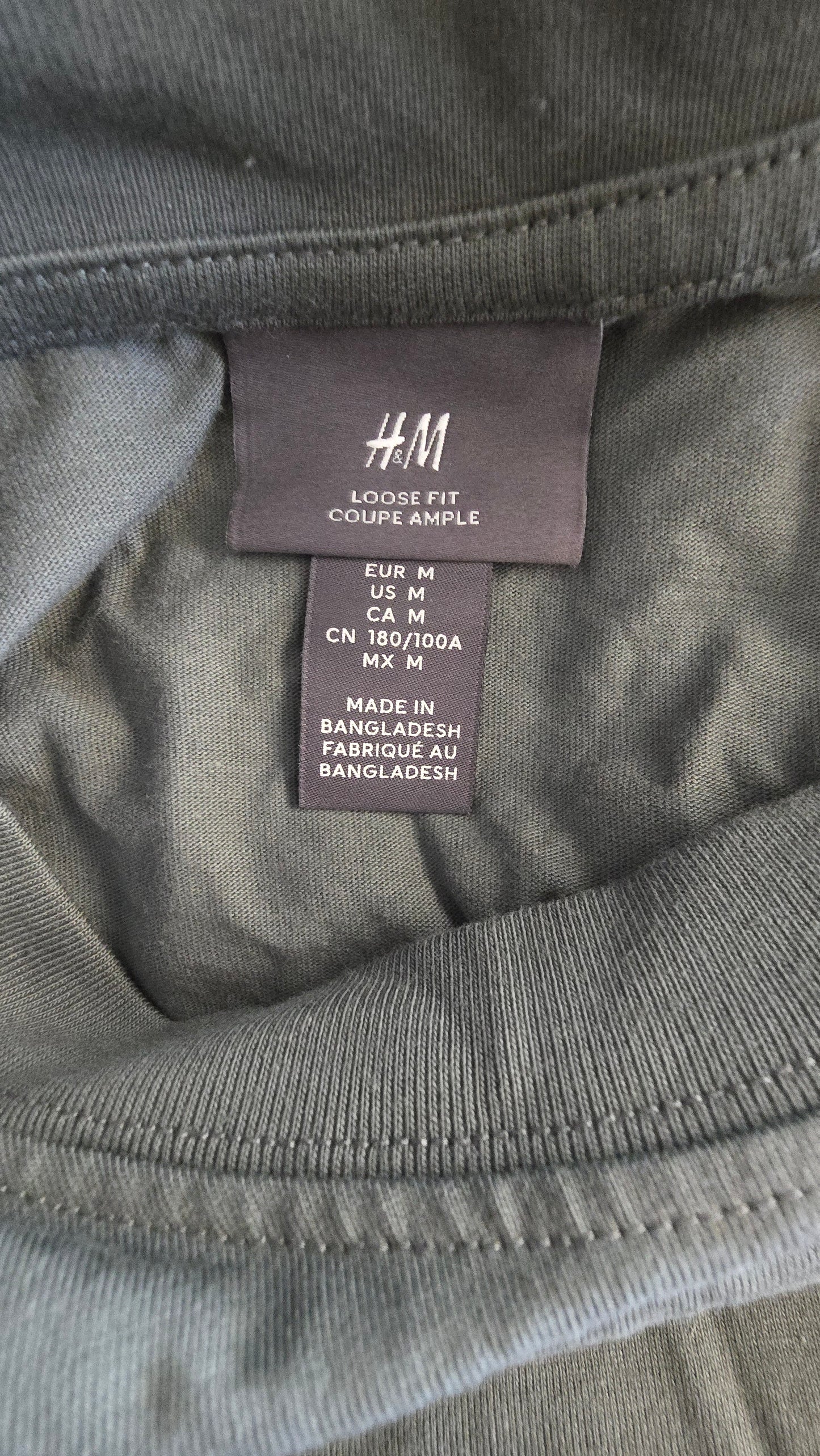 Urban Cool: Pre-Loved H&M "Soho Heights" Graphic T-Shirt (Men's Loose Fit, Medium)