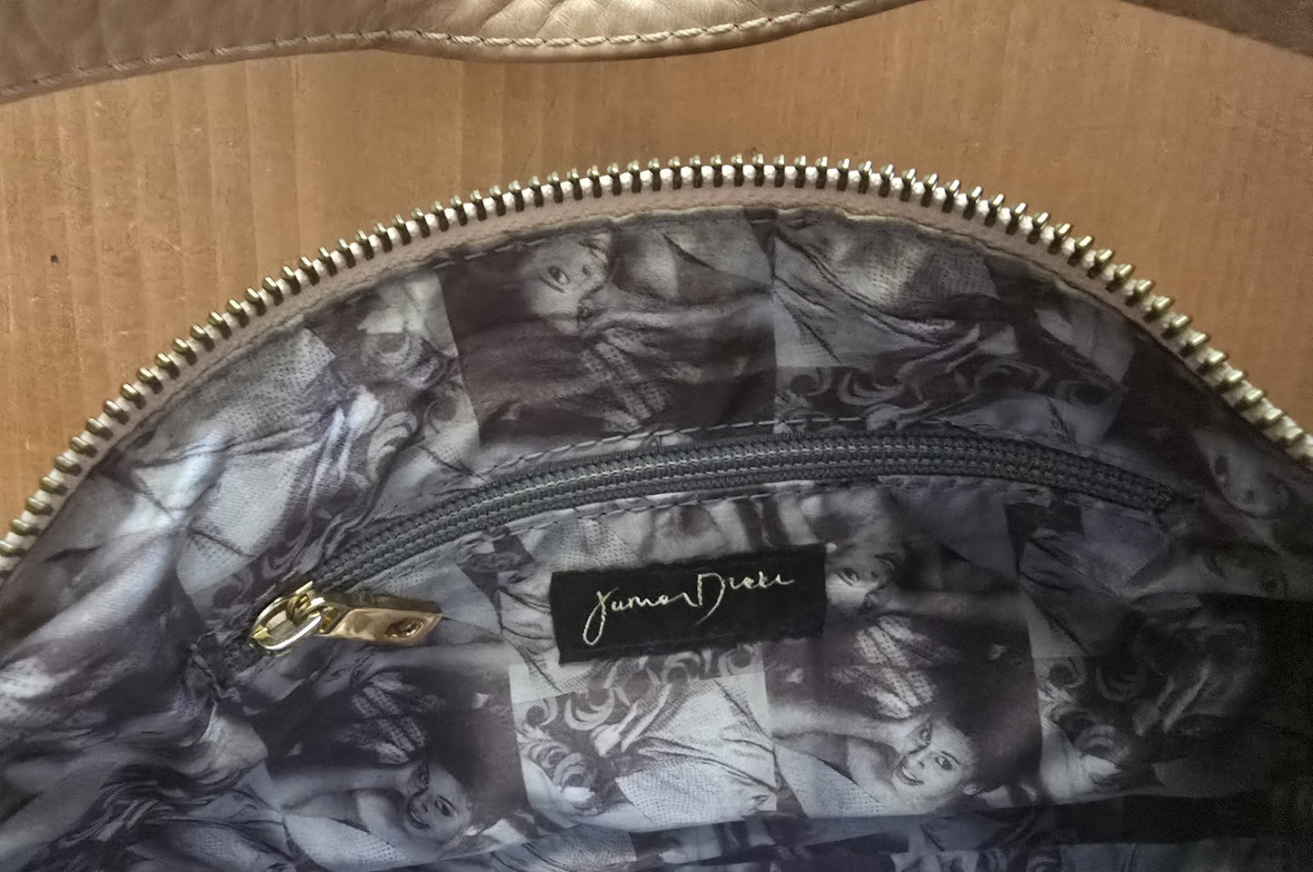 Pre-loved Blush Pink Shoulder Bag - Studded Hobo Style