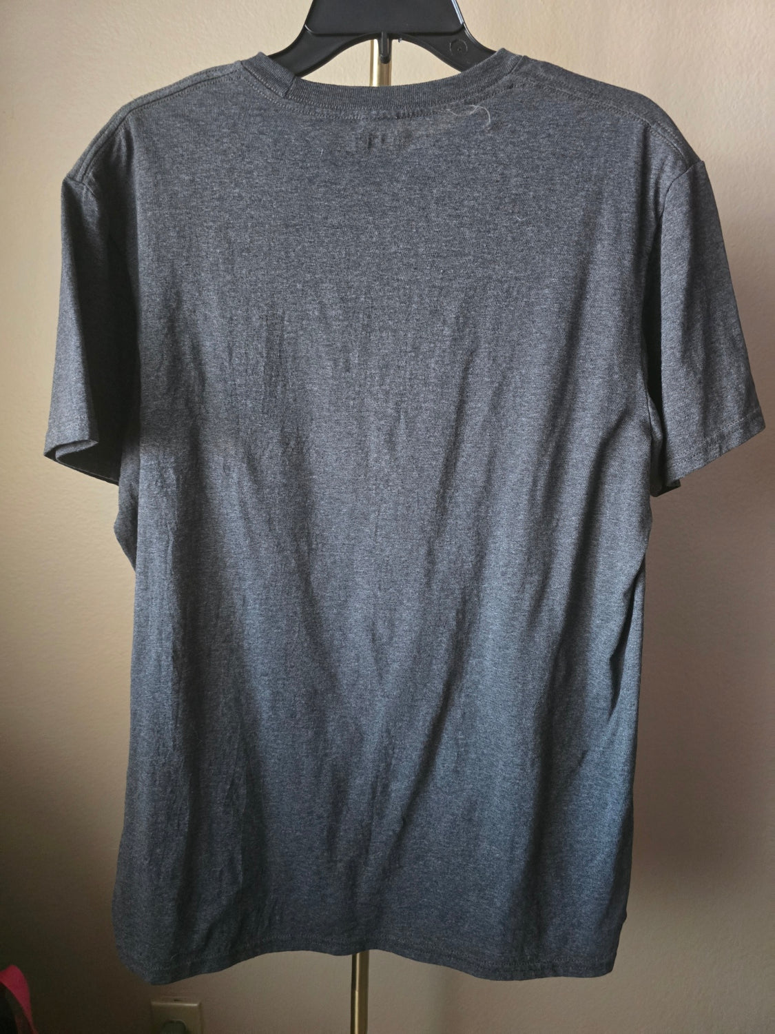 Pre-loved Top Gun Movie Logo T-Shirt - Gray with Jet & Stars