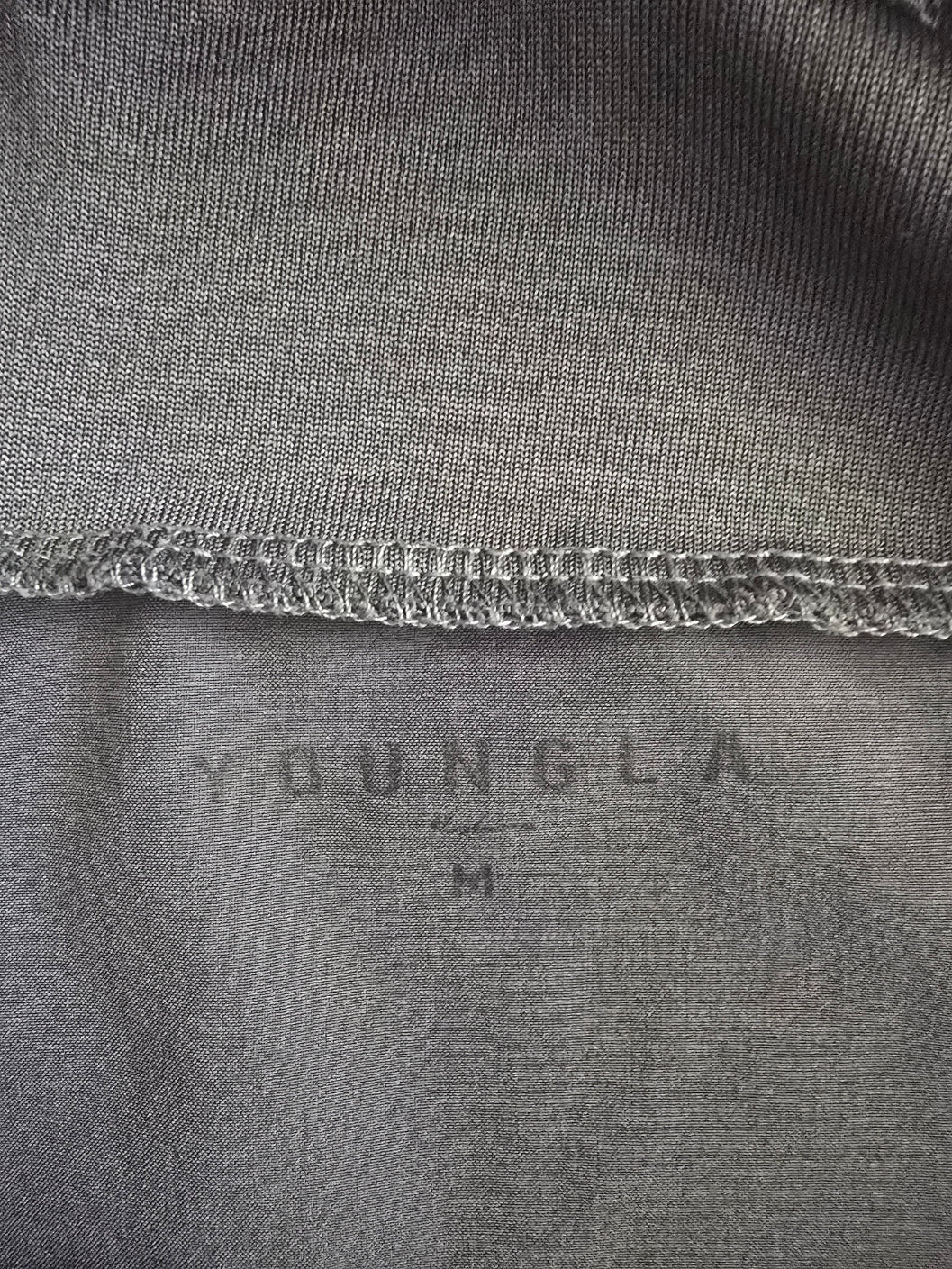 Young LA Shorts Men's Style# 101 Bodybuilding Size M Grey Zip Pockets